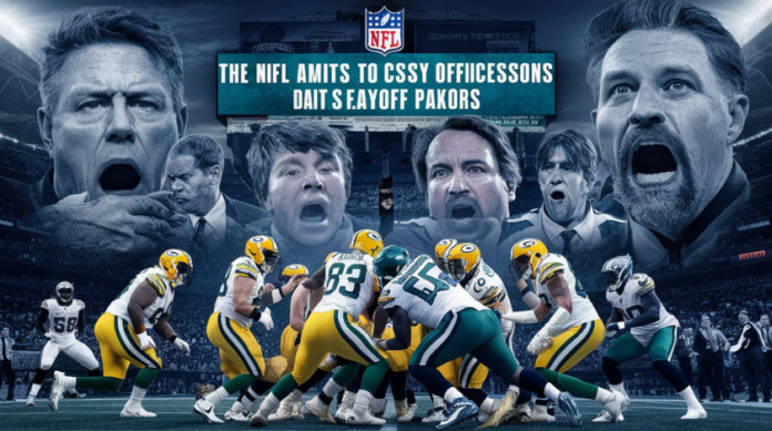 Nfl Admits to Costly officiating Error in Packers-Eagles Playoff Game