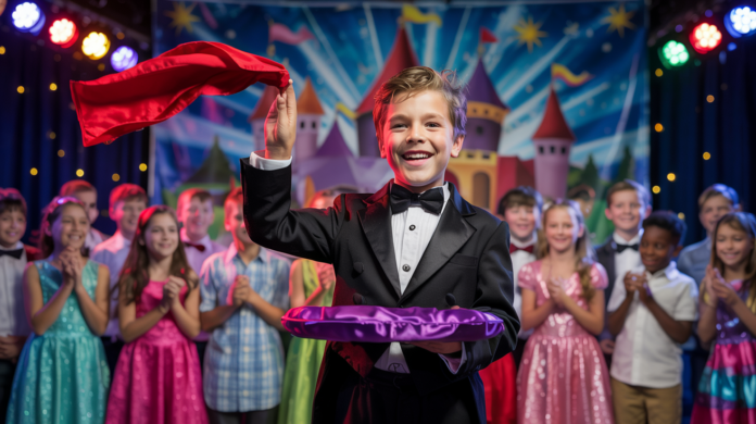 Comical Routines in a School Talent Show