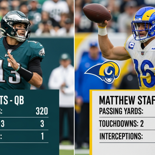 Los Angeles Rams vs New Orleans Saints Match Player Stats