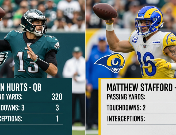 Los Angeles Rams vs New Orleans Saints Match Player Stats