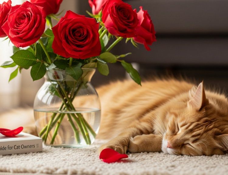 Are Roses Toxic to Cats